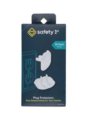 Safety 1st White Plug Protectors - 36 Pack